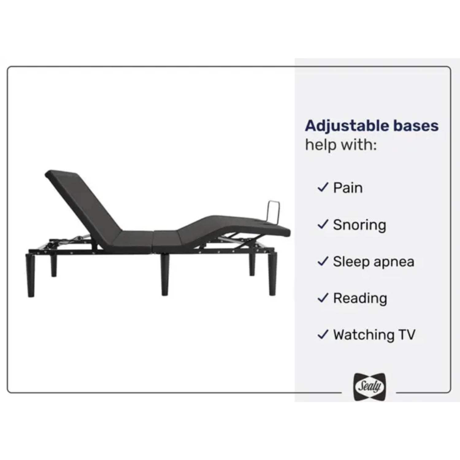 Sealy Adjustable Ease Base