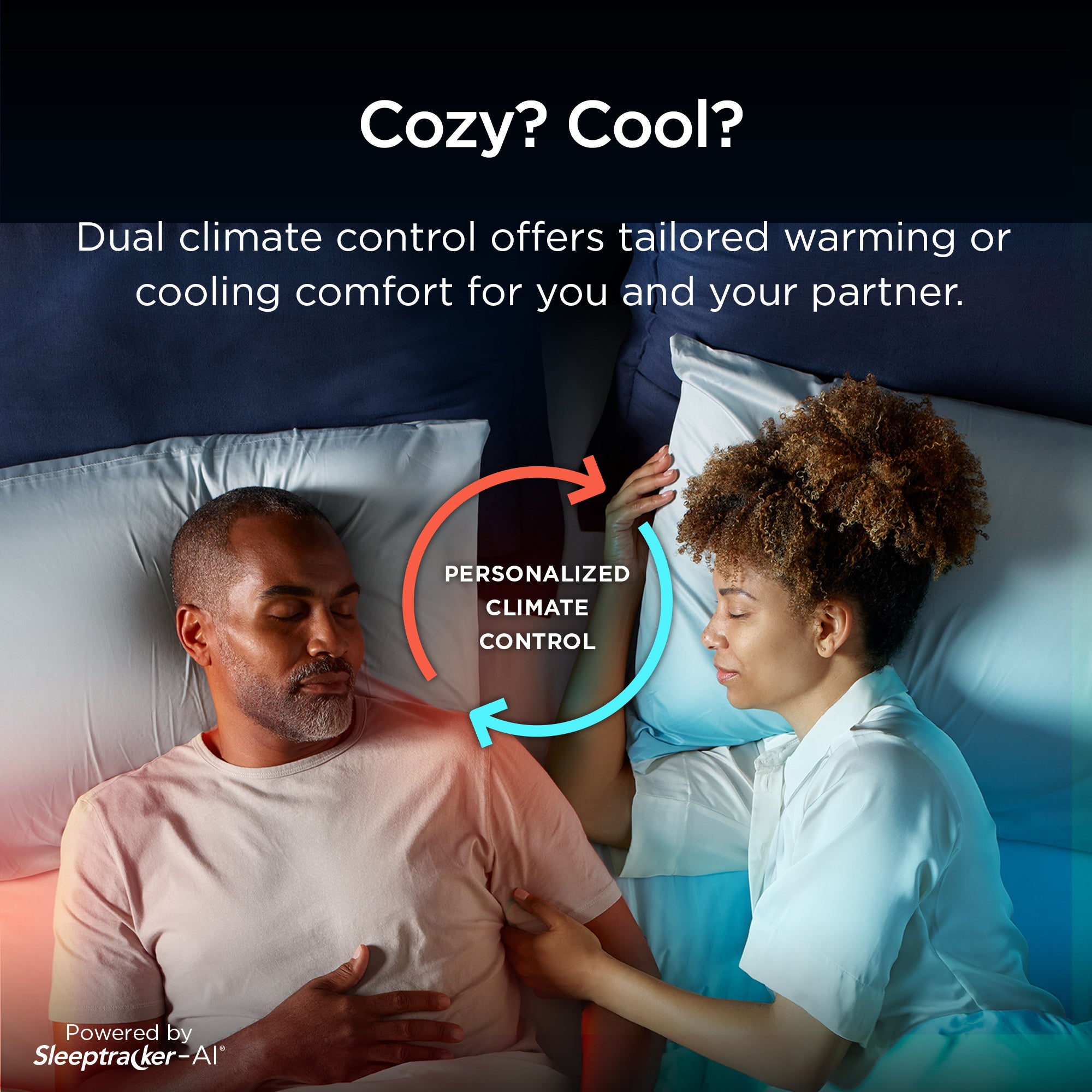 Tempur-Pedic® ActiveBreeze® - Medium Hybrid Smart Bed