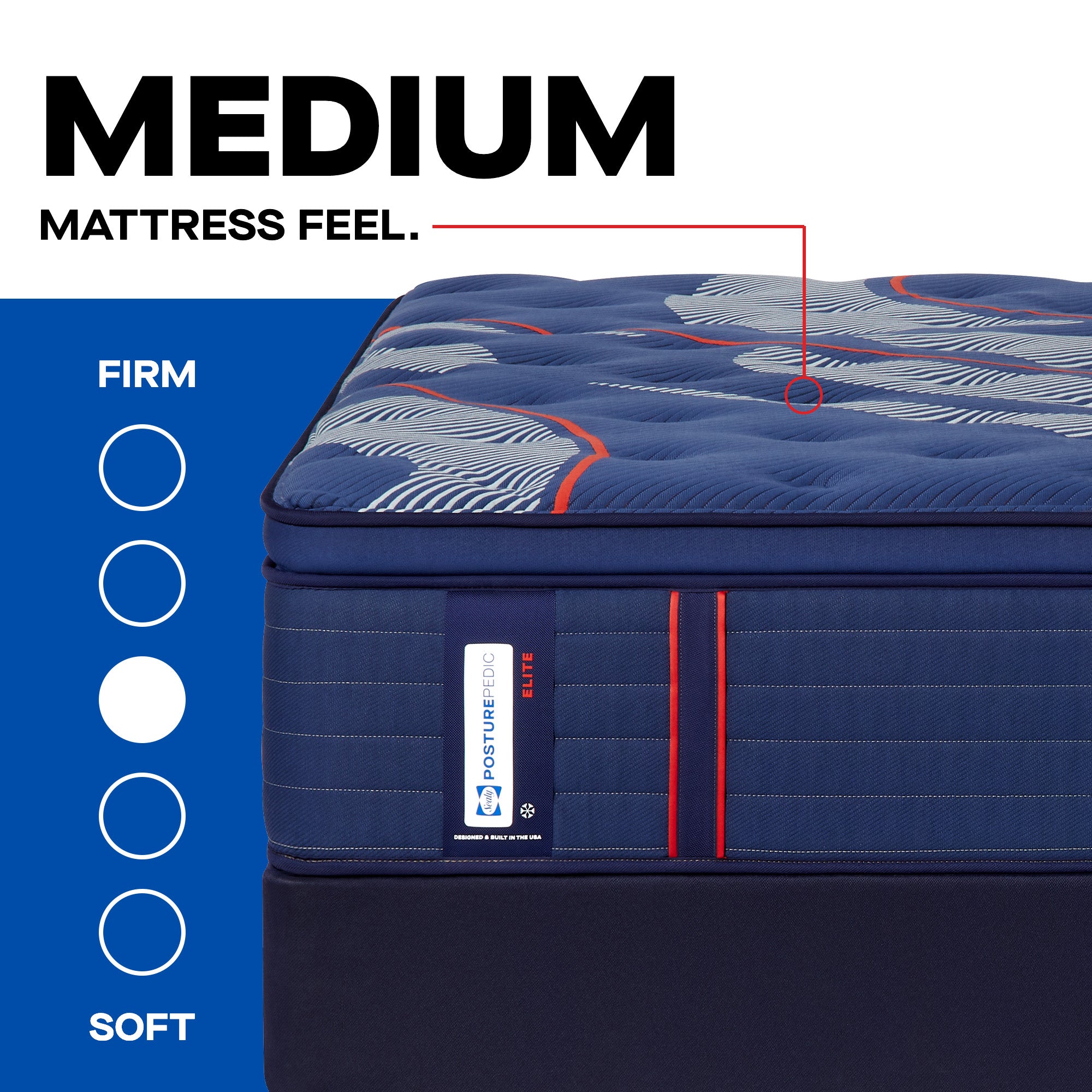 Sealy® Posturepedic® Elite: "Brenham II" - Medium Pillow Top