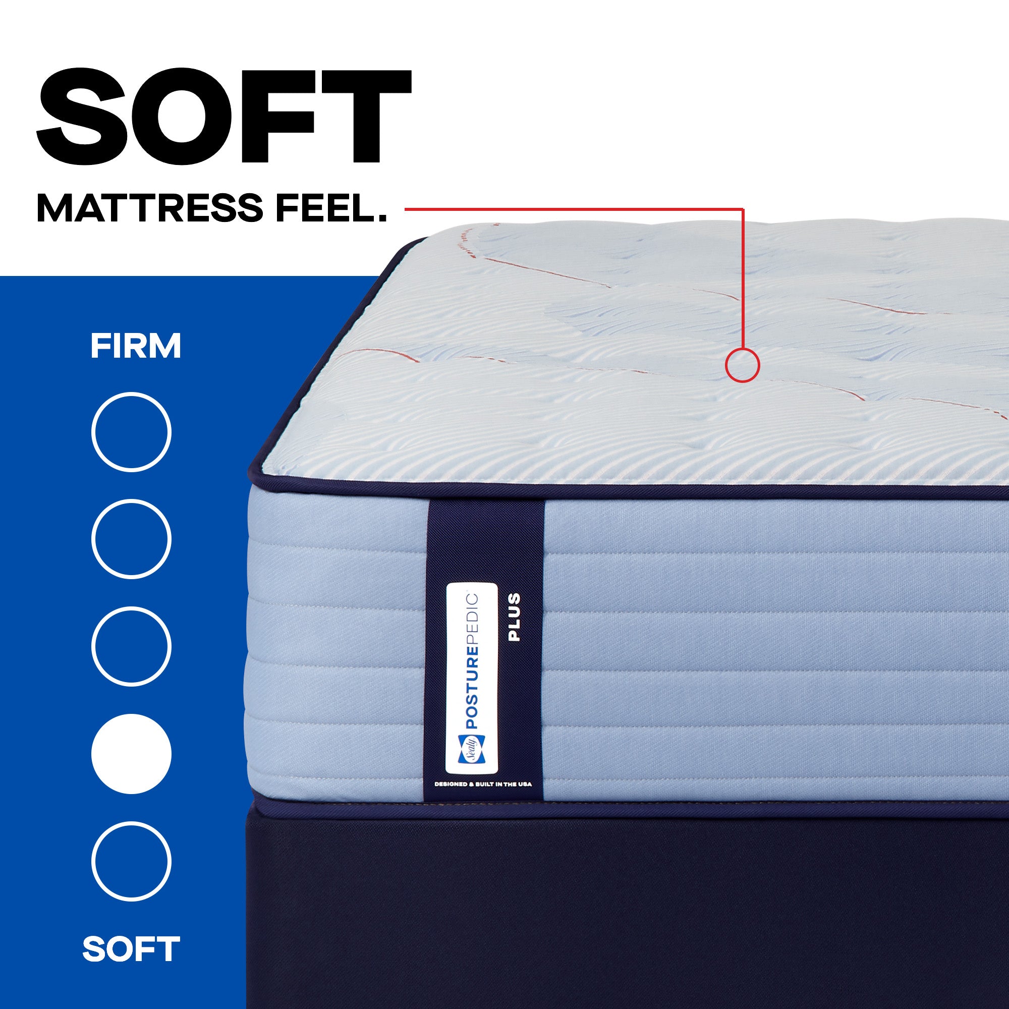 Sealy® Posturepedic® Plus: "Hagerstown" - Soft