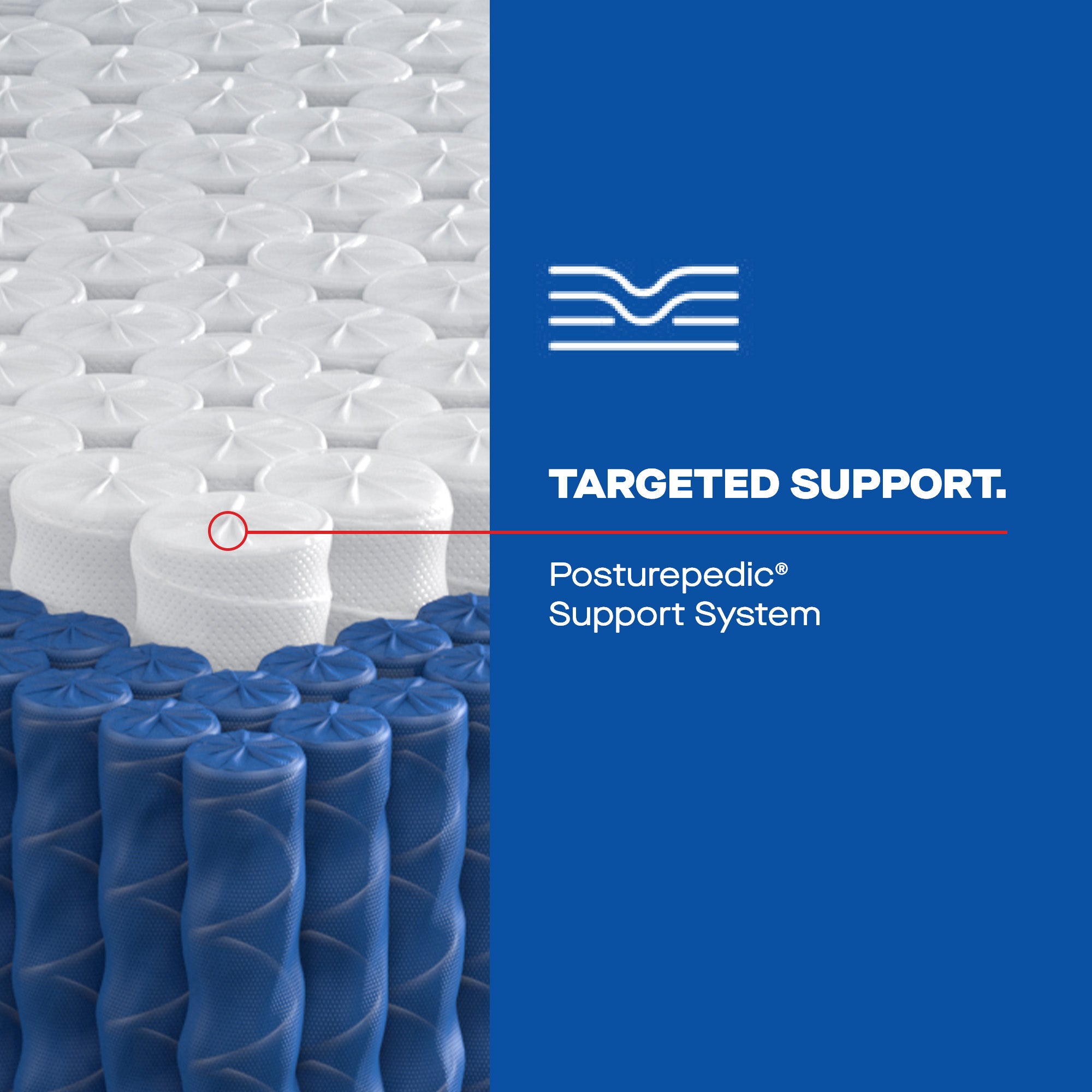 Sealy® Posturepedic®: "Dallas" - Medium Euro Pillowtop