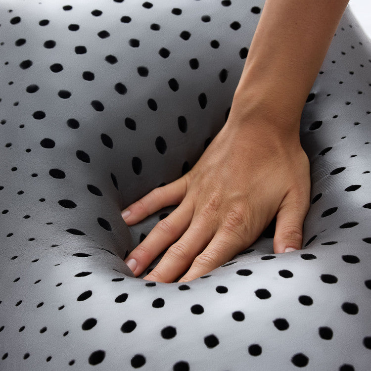 Malouf Zoned Dough™ Pillow: Bamboo Charcoal