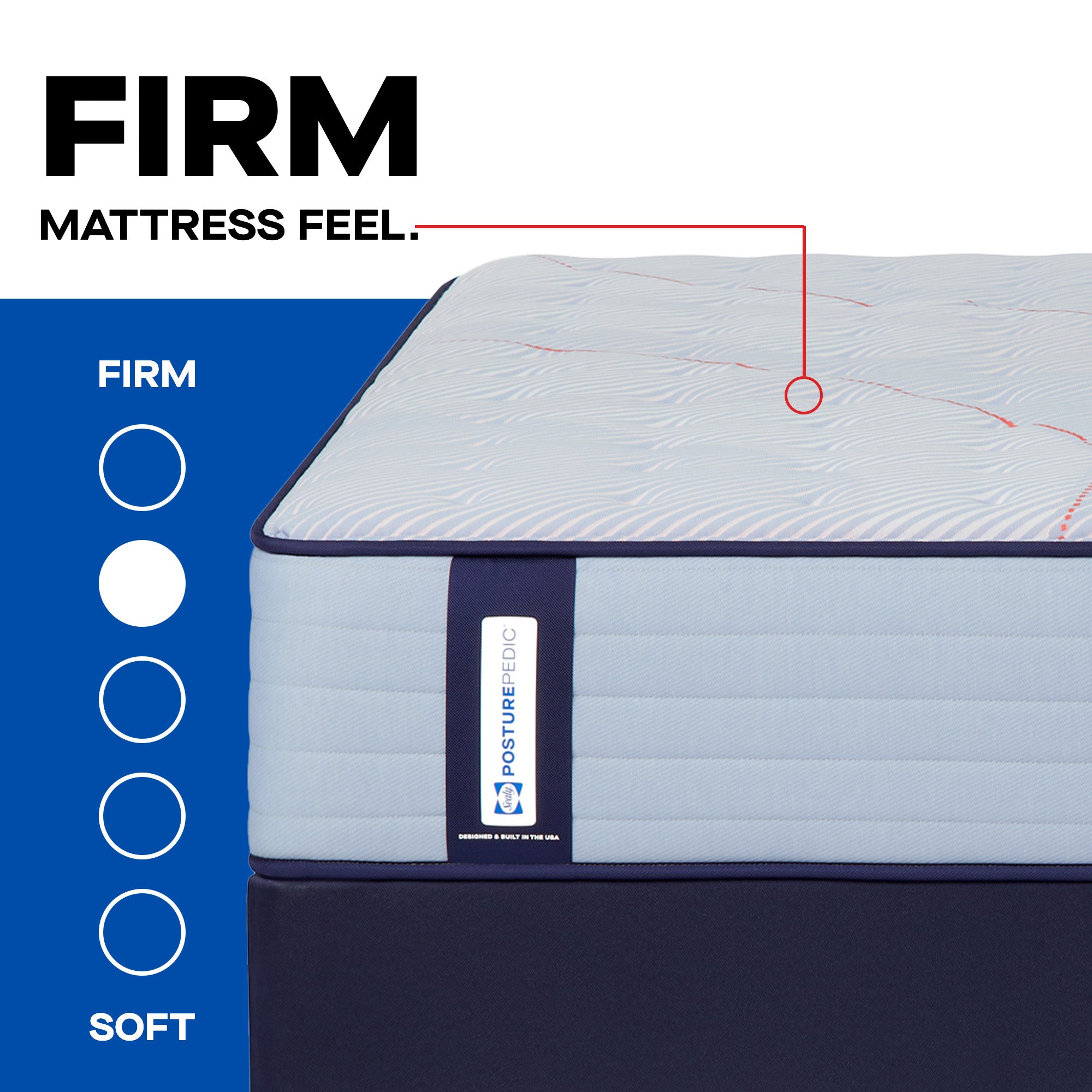Sealy® Posturepedic®: "Dallas" - Firm