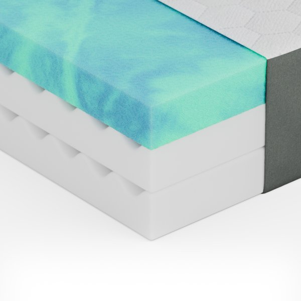 Layers of the Malouf Weekender™ All-Foam Mattress